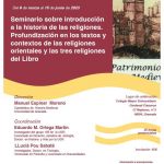 Introducción a la historia de las religiones. Profundización en los textos y contextos de las religiones orientales y las tres religiones del Libro